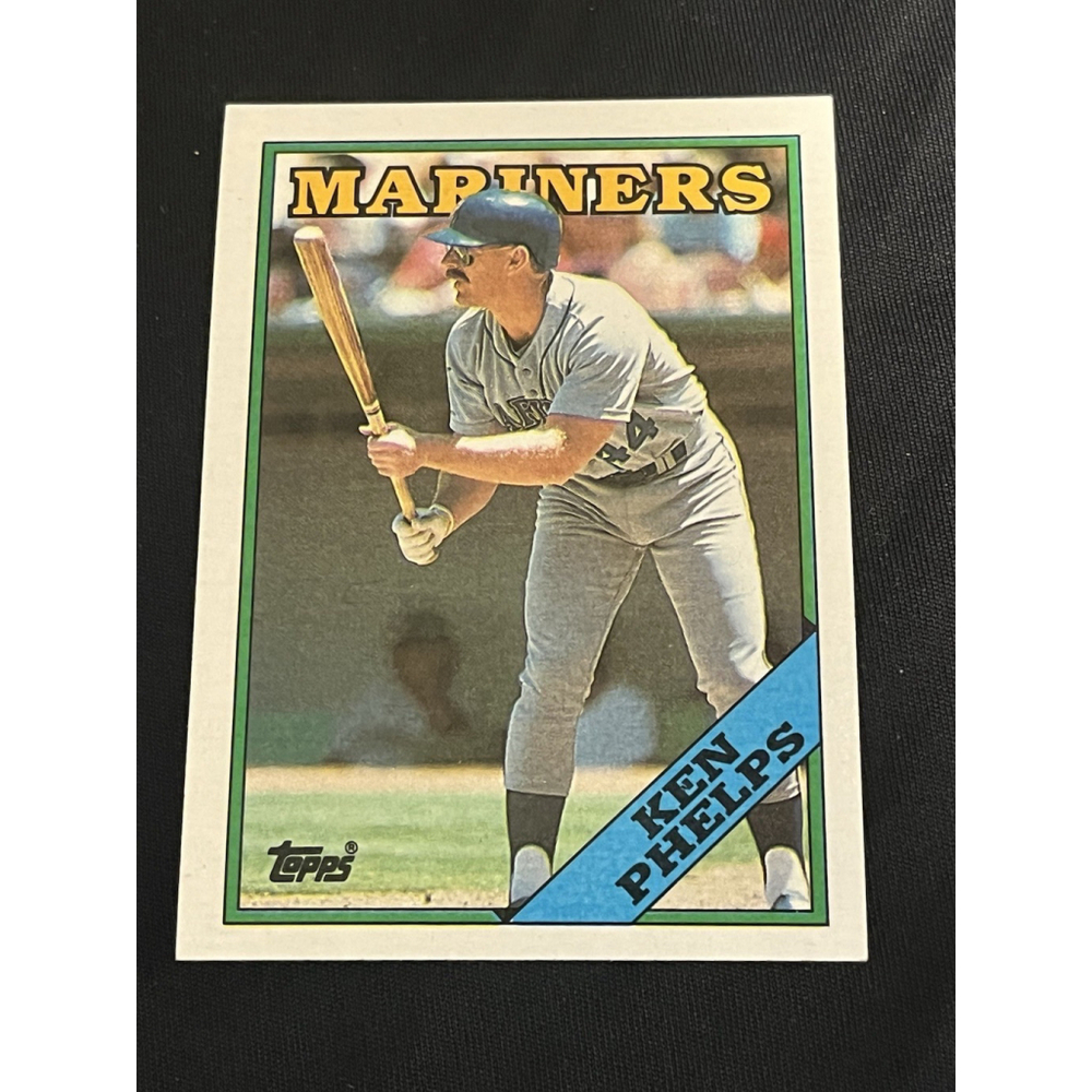 Ken Phelps 1988 Topps Seattle Mariners #182